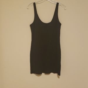 Black Sequin Tank Top